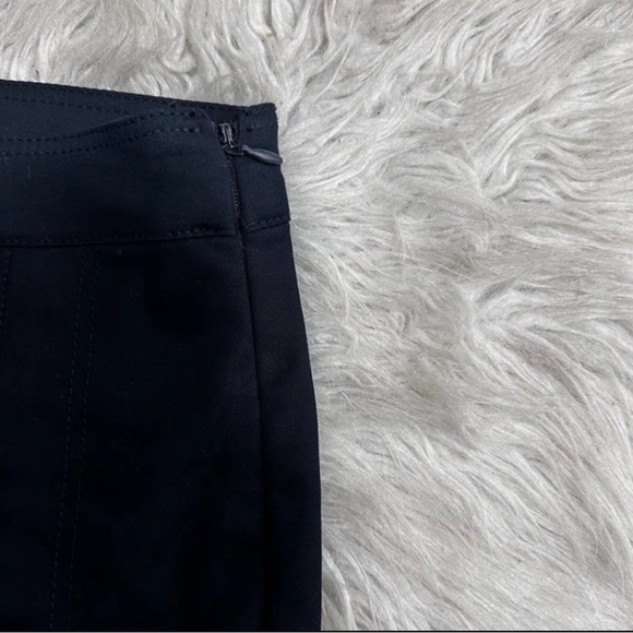 Ralph Lauren Sailor Pants Womens 10 Navy Blue High Waist Wide Leg Button Detail - Picture 9 of 12
